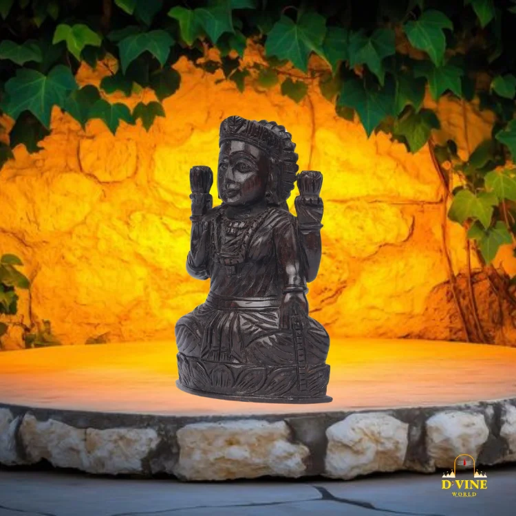 Karungali Goddess Lakshmi Statue